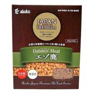 アスク ジャパンプレミアム バランスミール エゾ鹿 600g (100g×6袋入) (1120010...