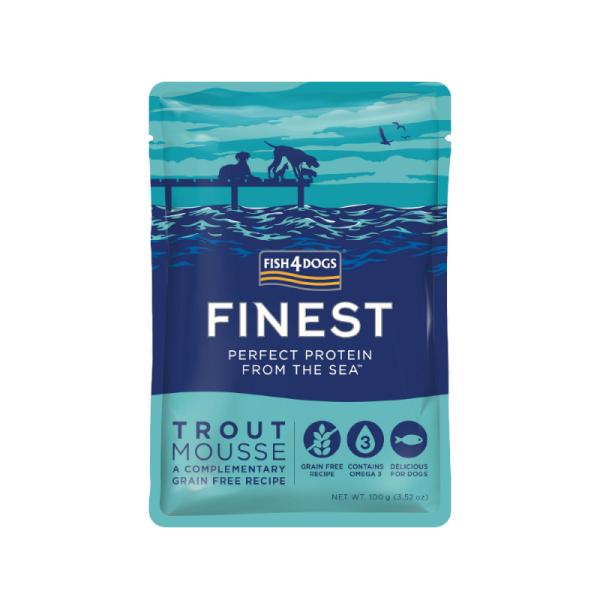 グッドスマイル FISH4DOG フィッシュ4ドッグ トラウトムース ドッグ 100g (24102...
