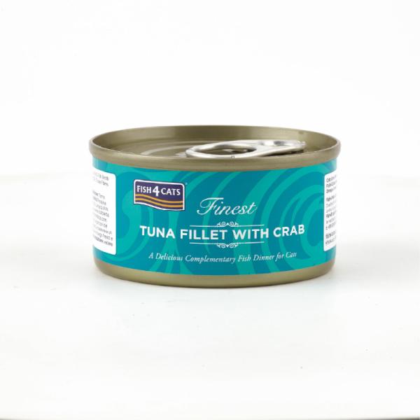 グッドスマイル FISH4CAT フィッシュ4キャット ツナ&amp;カニ 70g (24102089)