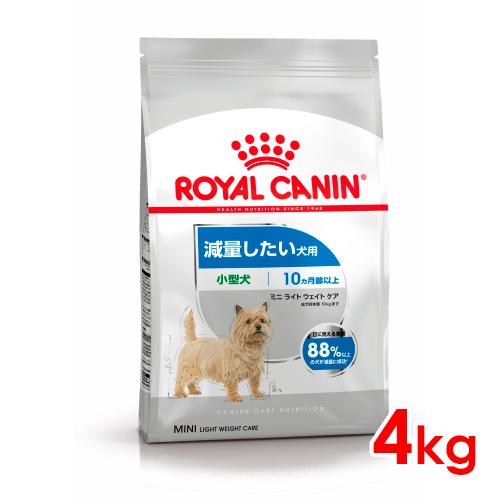 ロイヤルカナン CCN ミニ ライトウェイトケア 小型犬 減量したい犬用 4kg (52901202...