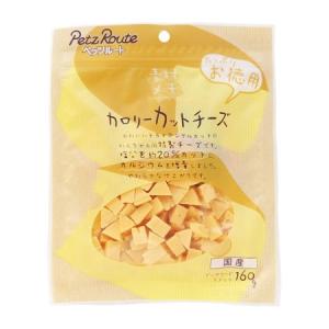 ペッツルート 素材メモ カロリーカットチーズ お徳用 160g (66201267)