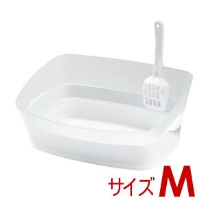 ボンビアルコン しつけるトイレ クリアキャット M（68100369）｜familypet