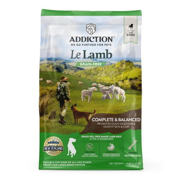 Y.K.エンタープライズ  ADDICTION アディクション ル・ラム グレインフリードッグフード...