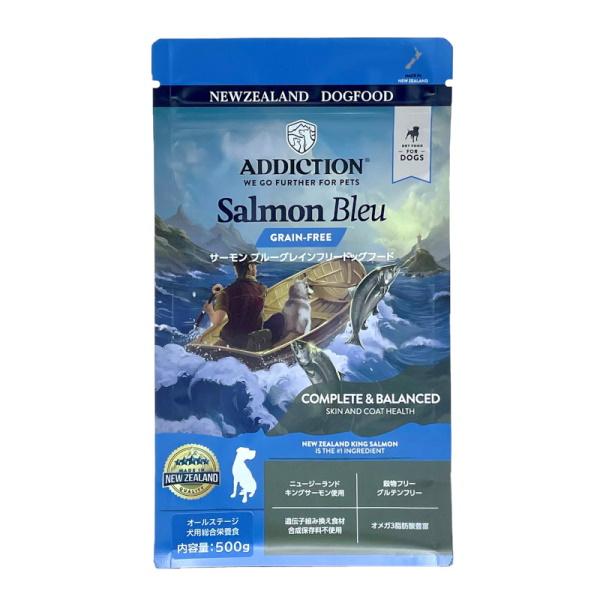Y.K.エンタープライズ  ADDICTION アディクション サーモンブルー グレインフリードッグ...