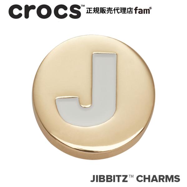 クロックス crocs【アクセサリー jibbitz ジビッツ】GOLD Letter J / ゴー...