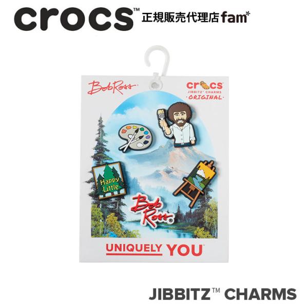 クロックス crocs【アクセサリー jibbitz ジビッツ】Bob Ross 5Pack/ボブ・...