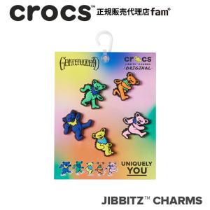 クロックス crocs【アクセサリー jibbitz ジビッツ】Grateful Dead 5Pack/グレイトフル・デッド 5パック/10012228｜｜famshoe