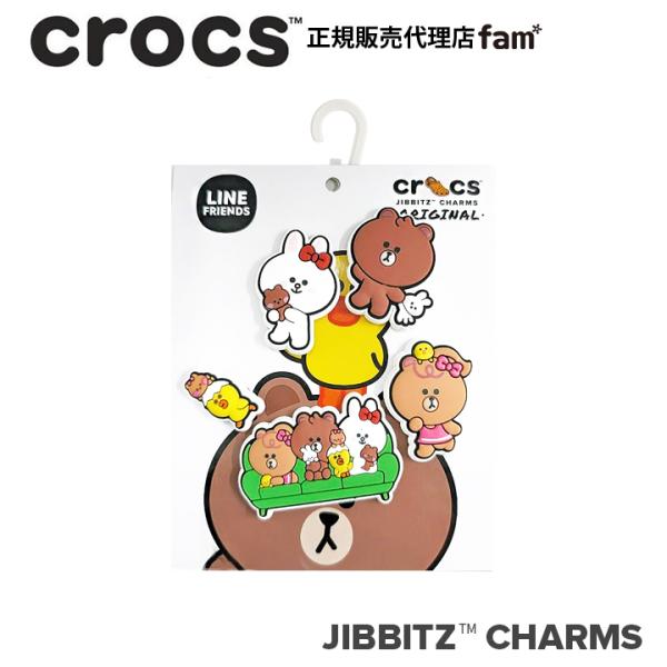 クロックス crocs【アクセサリー jibbitz ジビッツ】Line Friends 5Pack...
