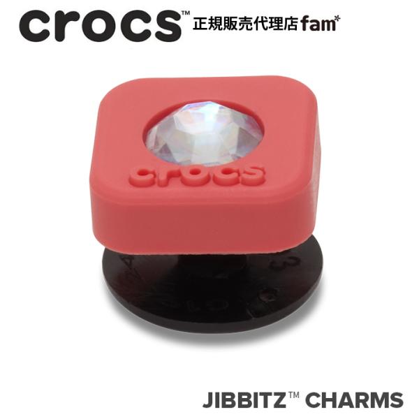 クロックス crocs【アクセサリー jibbitz ジビッツ】Shoelry3 //Red Squ...
