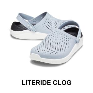 クロックス crocsLiteride Clog/ライトライド クロッグ/ブルーグレー ##