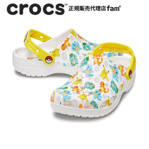クロックス crocs【メンズ レディース サンダル】Classic Pokemon 2.0 Clog/クラシック ポケモン 2.0 クロッグ/ホワイト×マルチ｜##