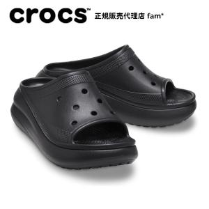クロックス crocsCrush Slide/クラッシュ スライド/ブラック ##
