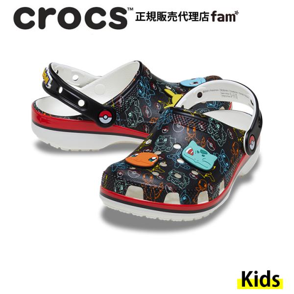 クロックス crocs【キッズ サンダル】Pokemon Print Classic Clog T/...