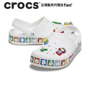 クロックス crocs【メンズ レディース サンダル】Peanuts Crocband Clog/ピーナッツ クロックバンド クロッグ/スヌーピー/212115-90H｜