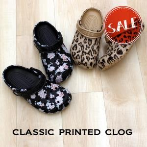 クロックス メンズ レディース crocs クラシック プリンテッド クロッグ  classic printed clog