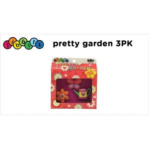【クロックス jibbitz ジビッツ】Pretty garden 3pack