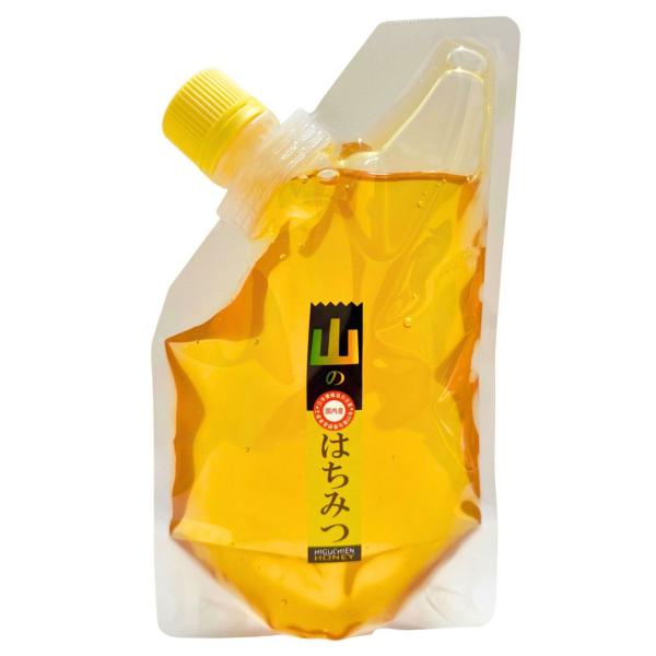 国産蜂蜜　山のはちみつ ヒグチ園 280g 詰替　百花蜜 はちみつ