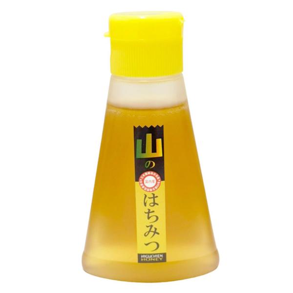 国産蜂蜜　山のはちみつ ヒグチ園 190g ペット容器　百花蜜 はちみつ