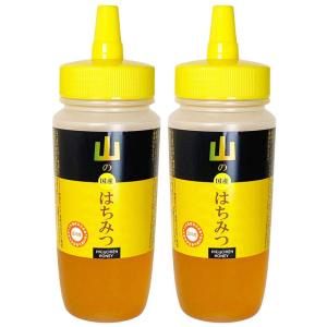 国産蜂蜜　 山のはちみつ ヒグチ園 380g ペット容器　【２個セット】百花蜜 はちみつ