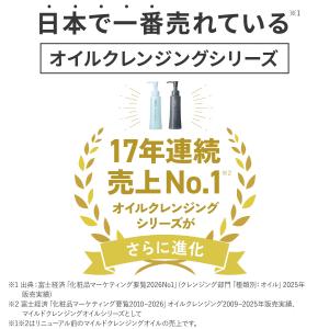 マイルドクレンジング オイル ブラック&amp...の詳細画像3