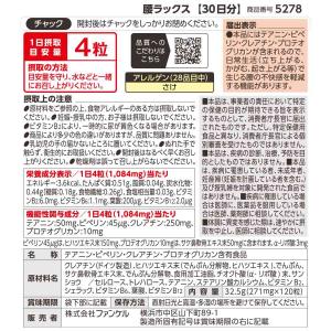 腰ラックス 機能性表示食品 30日分 サプリメ...の詳細画像3