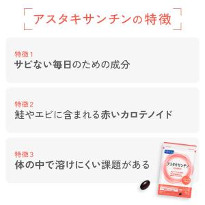 アスタキサンチン 乳化吸収型 90日分 サプリ...の詳細画像3