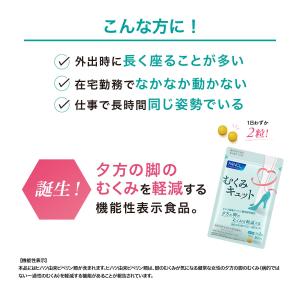 むくみキュット 機能性表示食品 30日分 サプ...の詳細画像1