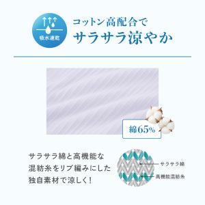 アイスヴェール コットン 5分丈パンツ インナ...の詳細画像2