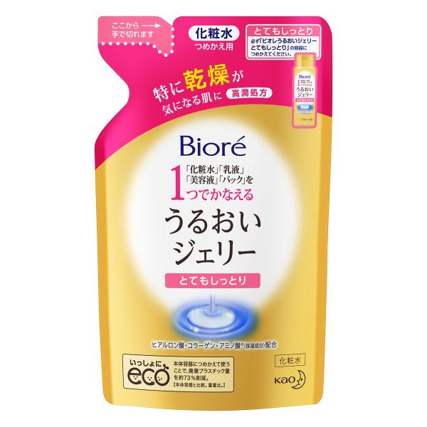 ビオレ うるおいジェリー とてもしっとり つめかえ 160ml