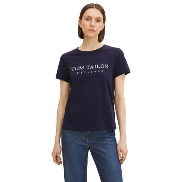 トム テイラー レディース Tシャツ 半袖クルーネックTシャツ Print 1032702 カラー:...
