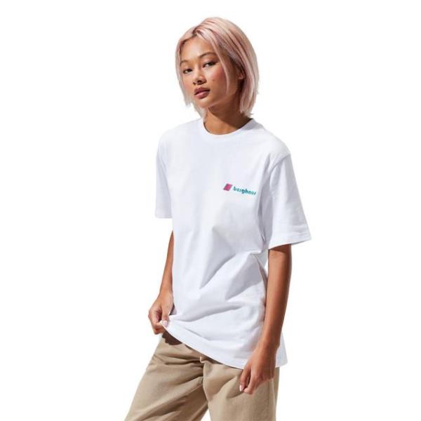 バーグハウス レディース Tシャツ 半袖Tシャツ Graded Peak カラー:Pure Whit...