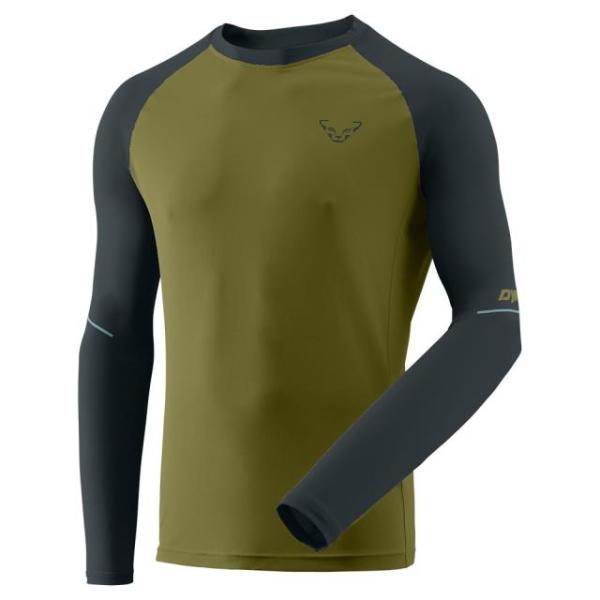 ダイナフィット メンズ Tシャツ ロングスリーブTシャツ Alpine Pro カラー:Army /...