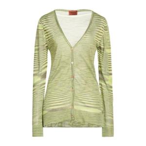 ミッソーニ レディース カーディガン MISSONI Cardigans カラー:Acid gree...