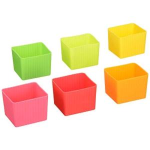 逸品社 カップ シリコン 6個セット 電子レンジ 食洗器