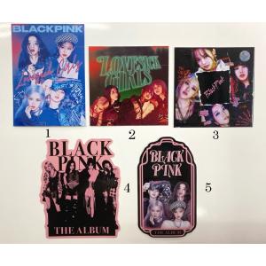BLACKPINK - ステッカー [フェイス] 4種選択別 公式グッズ [PATCHMANIA