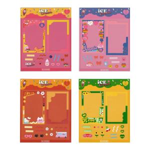 公式 BLACKPINK ICECREAM STICKER メンバー選択別 公式ステッカー : 韓
