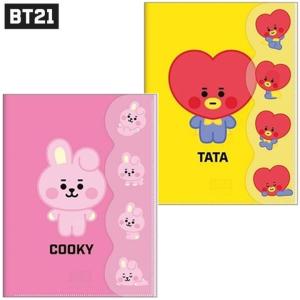 BT21 BABY ダイカットカバー付ファイル / 2種選択別 クリアファイル