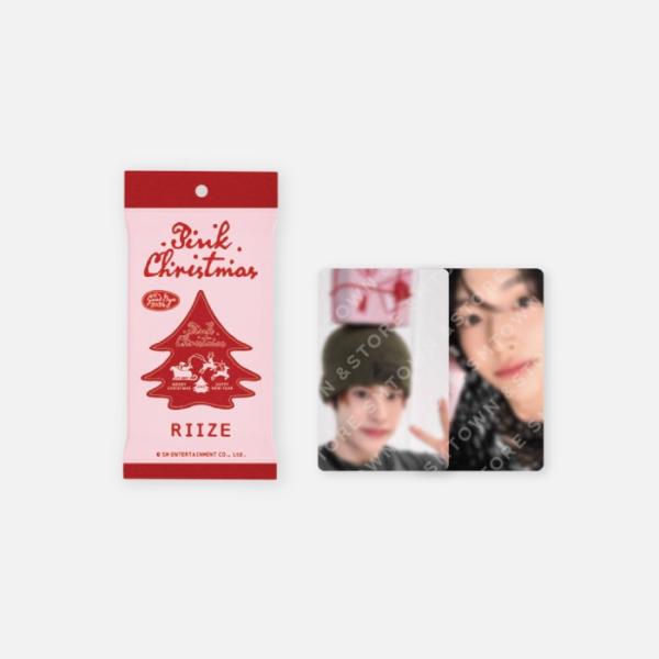 RIIZE -2024 PINK CHRISTMAS PHOTO CARD RANDOM PACK ...