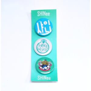 SALE!! SHINee (シャイニー) 缶バッチ（中）3個セット【メール便可】/ 缶バッジ｜fani2015