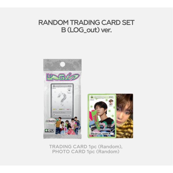 NCT WISH - シルバー  RANDOM TRADING CARD (LOG out ver....