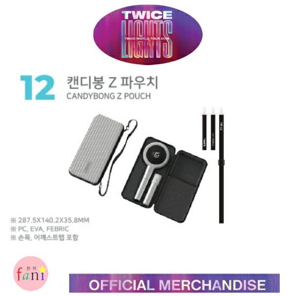 TWICE （トゥワイス） [CANDY BONG Z POUCH] LIGHTS TWICE WO...