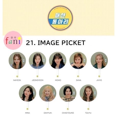 TWICE IMAGE PICKET TWICE UNIV. FASHION CLUB OFFICI...