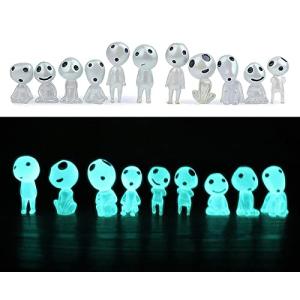 Wabeko 樹脂発光の木エルフ 樹脂装飾 10個入り 木のエルフフィギュア