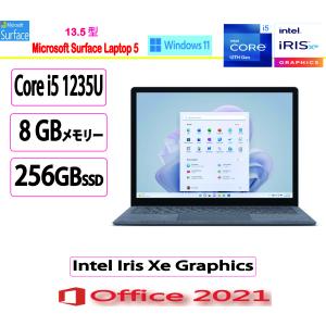 マイクロソフト(Microsoft) ノートパソコン マイクロソフト Surface Laptop 5 QZI-00020/Core i5/256GB/8GB/13.5型/Microsoft Office 2021/展示品