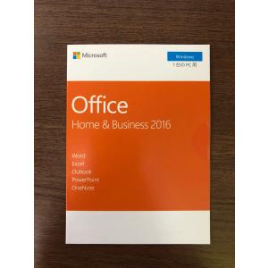 新品未開封 マイクロソフト(Microsoft) オフィスソフト Office Home & Business 2016/Office Home and Business 2016 /1台のWindows PC用/パッケージ版