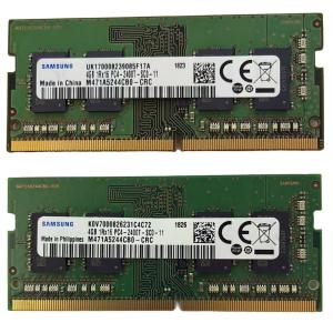 SAMSUNG 8GB キット (2 x 4GB) DDR4 PC4-2400T 1Rx16 ノートパソコン RAM サムスン M471A5244CB0