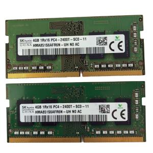 SK Hynix 8GB キット (2 x 4GB) DDR4 PC4-2400T 1Rx16 ノートパソコン RAM HMA851S6AFR6N