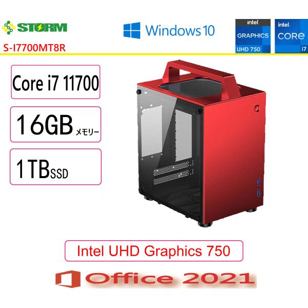 新品  STORM(ストーム) ゲーミングPC STORM コンパクトPC / TS-I7700MT...