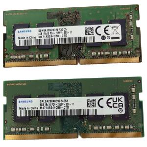 SAMSUNG 8GB キット (2 x 4GB) DDR4 PC4-2666V 1Rx16 ノートパソコン RAM サムスン M471A5244CB0