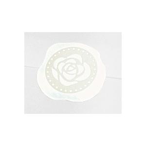 ホワイトローズ 封筒用シール yp